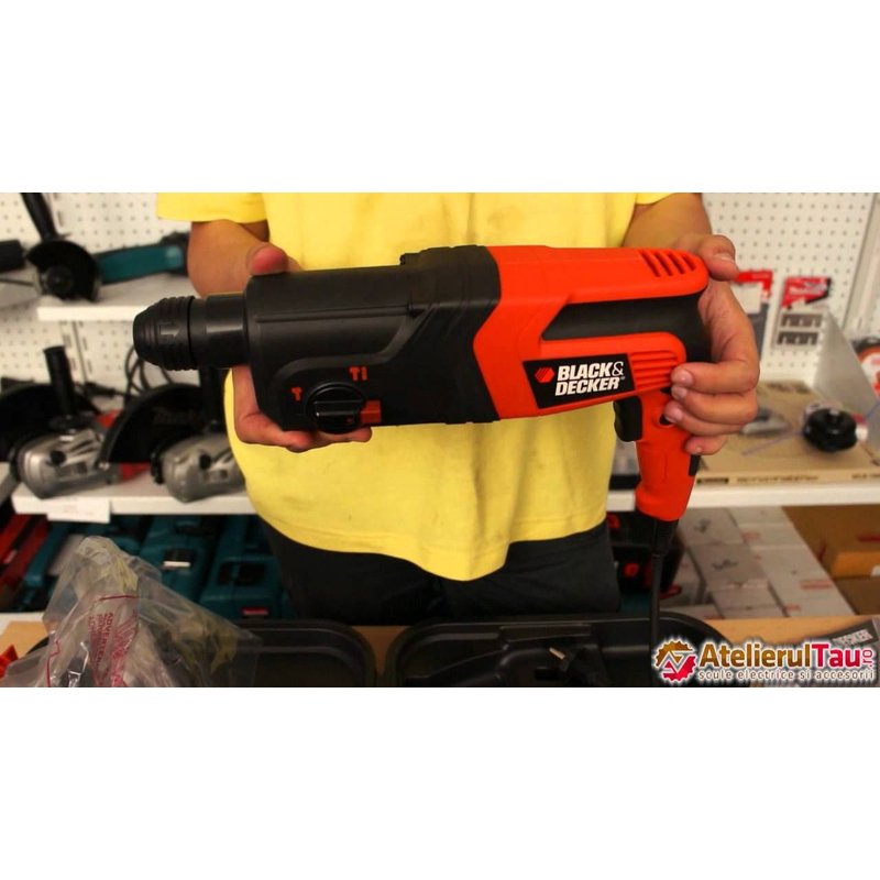 Black & Decker KD855KA-QS Perforateur 550W - SDSplus