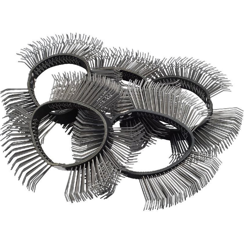 Hazet Bande de brossage 11 mm de large, grosse, à crins recourbés - 9033-6-03/5