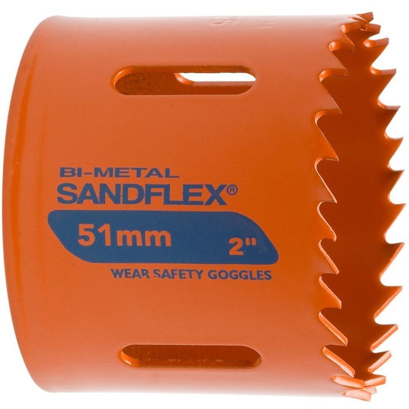 Bahco Scie trépan sandflex bilame, profondeur 38mm, 4/6 zpz, ø 127mm - 3830-127-vip