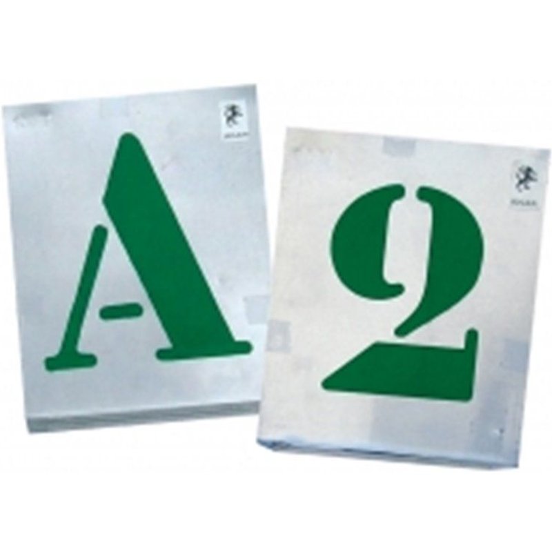 Vignette A Jour Chiffre 80Mm Sc