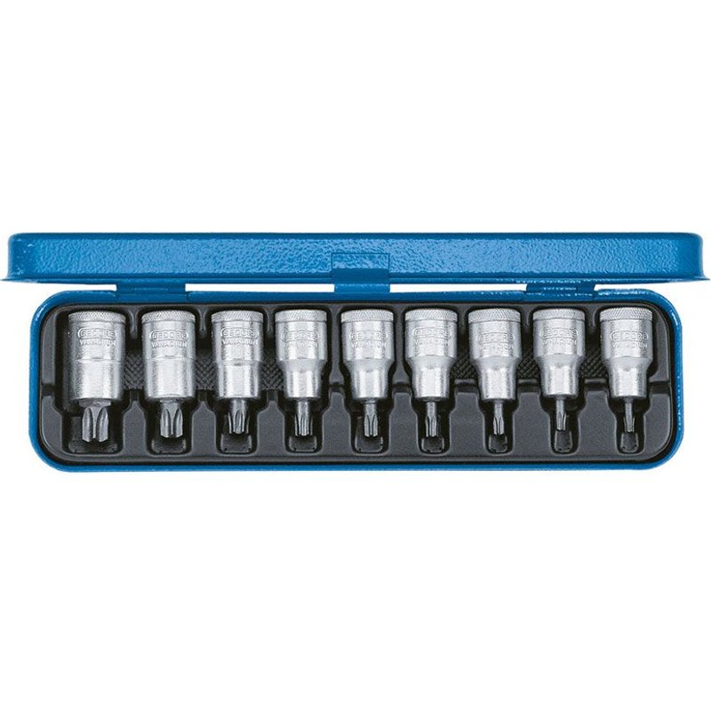 Gedore Composition de douilles tournevis 1/2"" T20-60 - ITX 19 PM