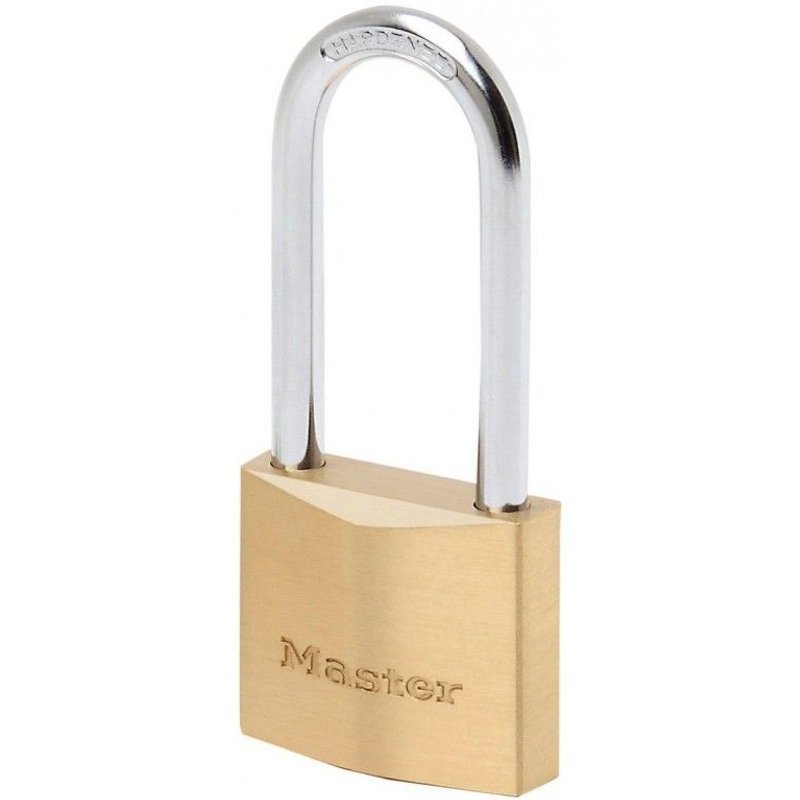 Master Lock - 931443 - Cadenas en laiton 50 mm avec anse haute