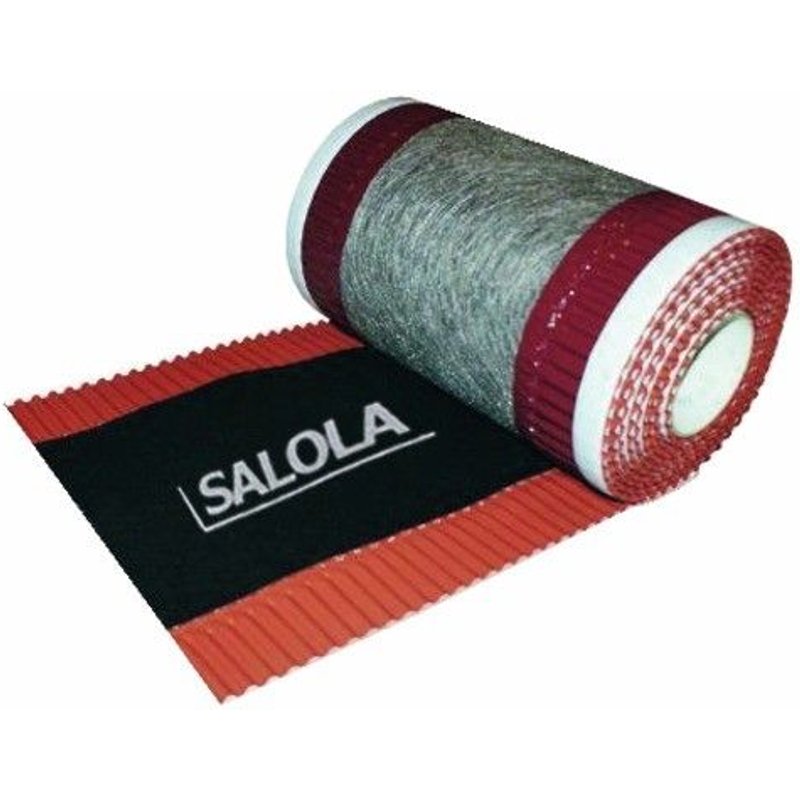 Closoir aluminium - ventilé - universel - rouge - 5m - largeur 32 mm SALOLA