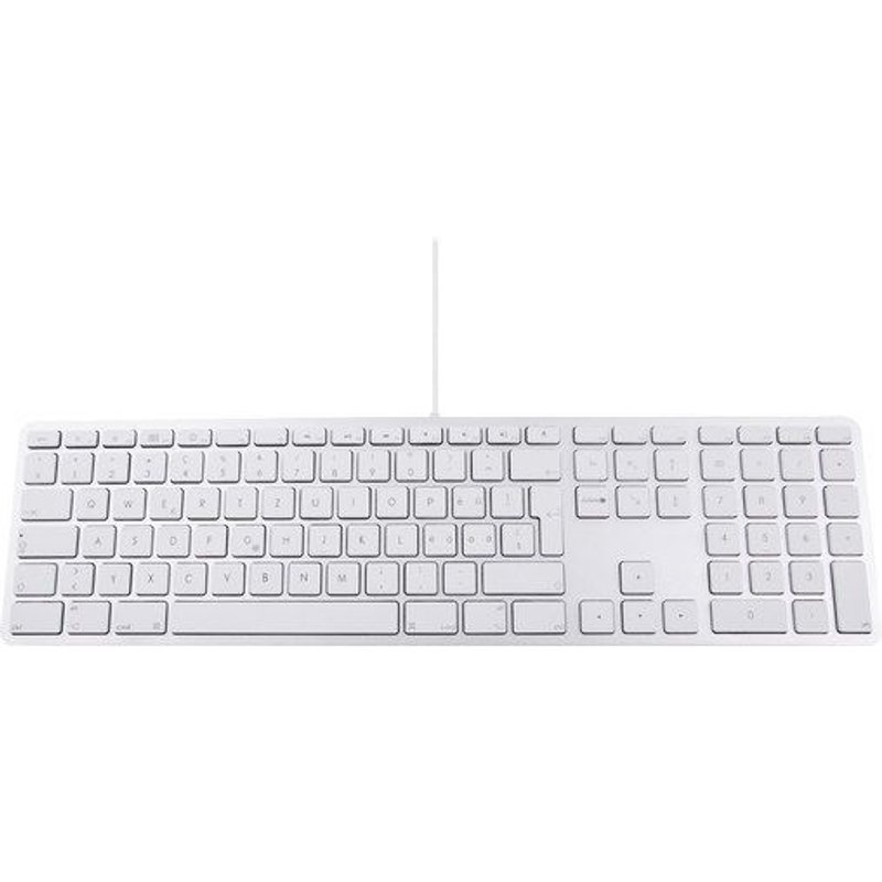 LMP USB Keyboard KB-1243 Argent - Clavier AZERTY USB Mac
