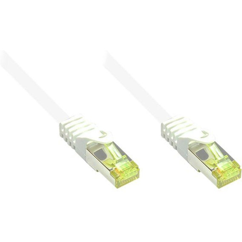 Good Connections RNS - Cordon de raccordement - RJ-45 (M) pour RJ-45 (M) - 70 m - SFTP, PiMF - CAT 7 - sans halogène, sans crochet - blanc