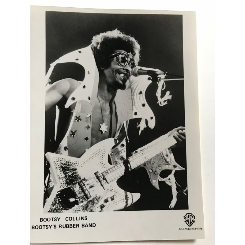 Tirage Photo N&b "Bootsy Collins", 1989