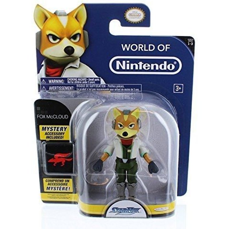 World Of Nintendo Starfox Fox Mccloud Series 1-3 Figure 4.25 Nip 2015