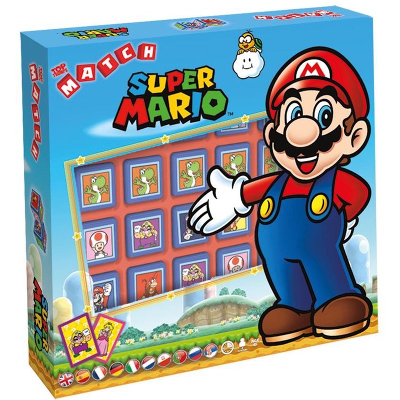 Super Mario Jeu De Stratégie Top Trumps Match *Allemand*