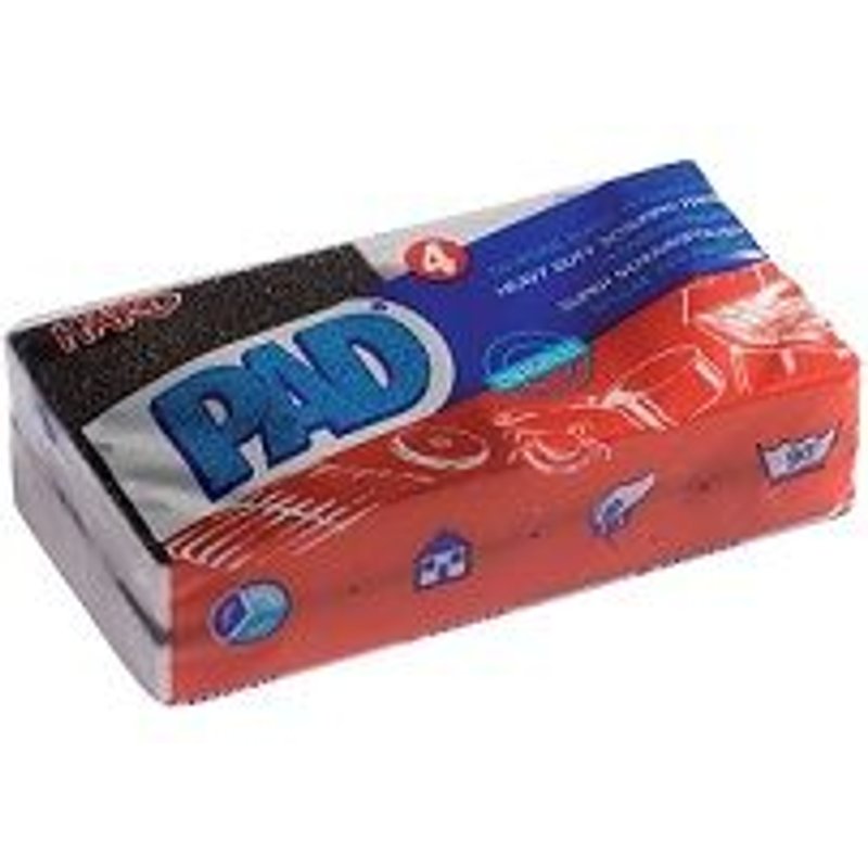 Tampon super récurant pad x4 70x70x18mm