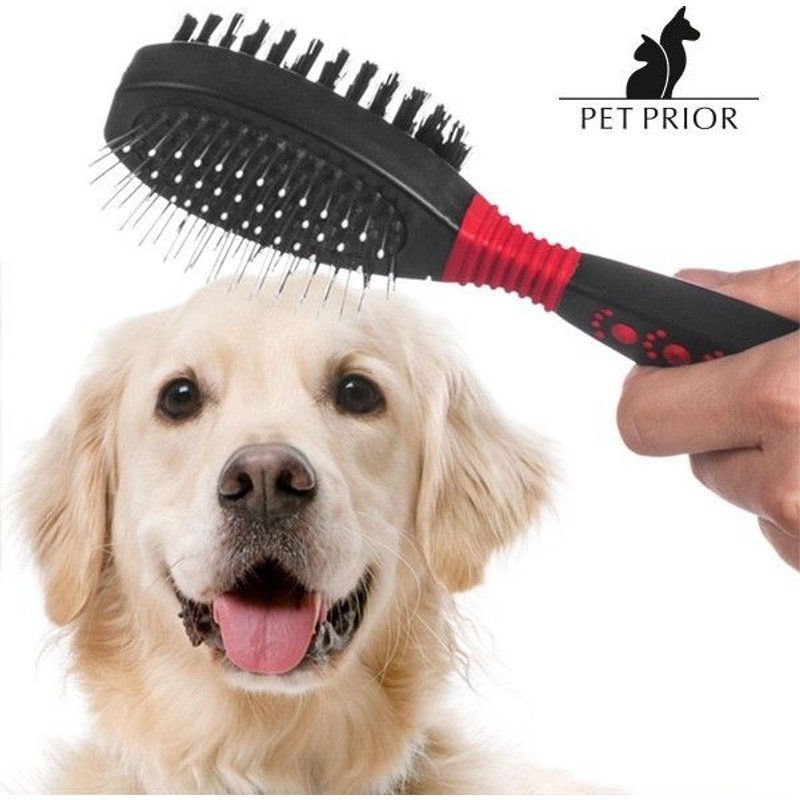 Brosse Double Face Pour Animaux De Compagnie - Toilettage Chien Et Chat