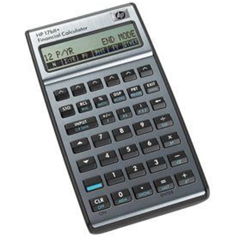 HP 17bII+ - Calculatrice financière - pile