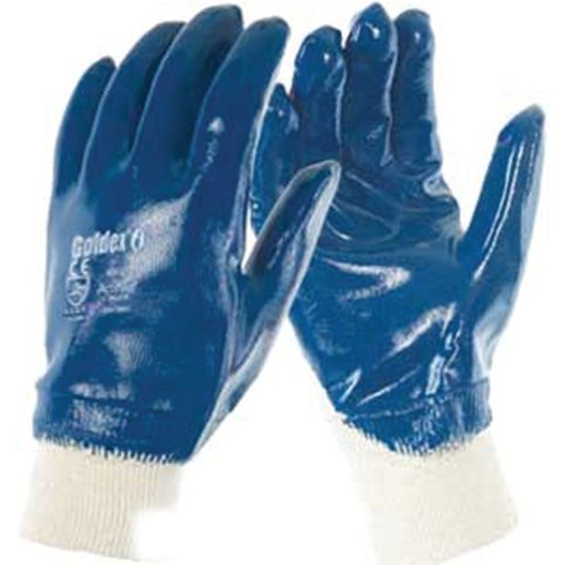 Gant tout enduit support molleton 100% coton SINGER - Manutention lourde milieu humide - Taille 10 - NBR32703