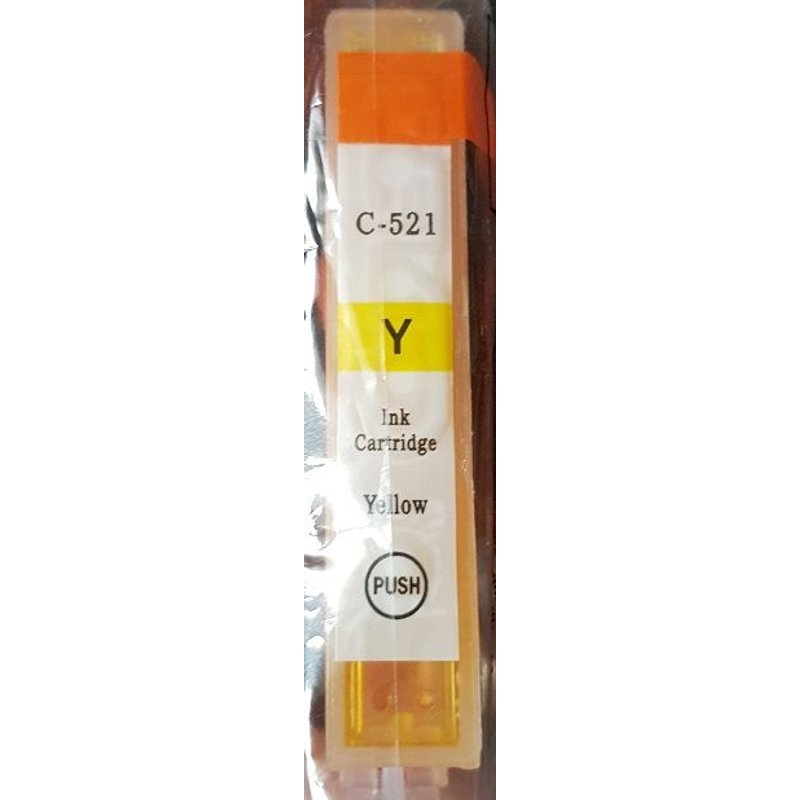 Cartouche générique CLI-521 jaune