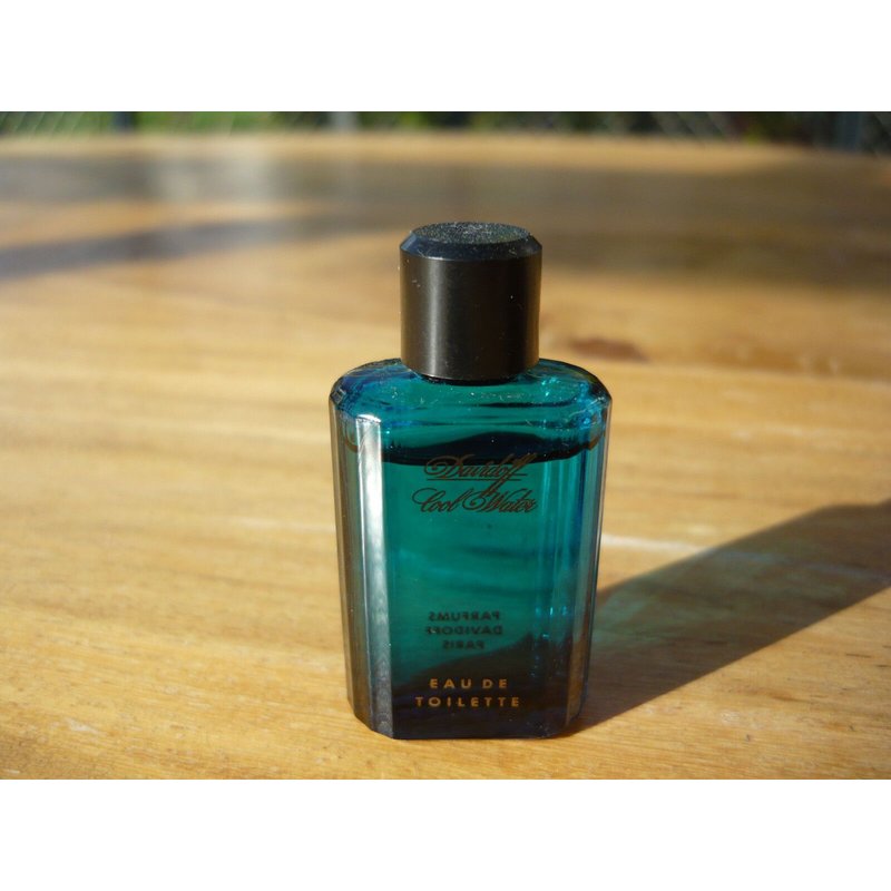 Miniature De Parfum Davidoff Cool Water Eau De Toilette Sans Boite 3.5 Ml -