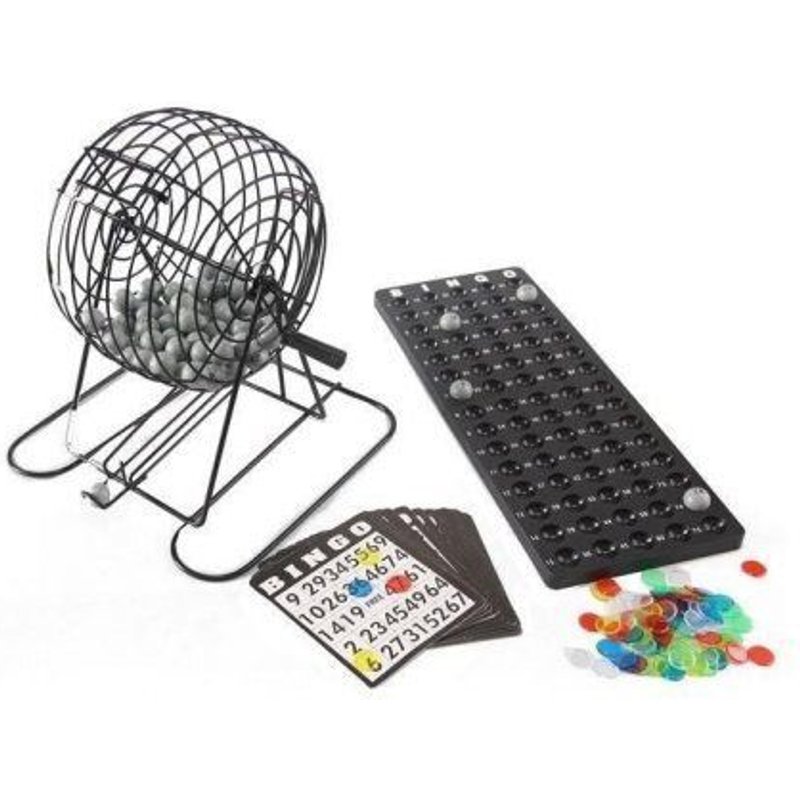 Jeu De Loto - Sphère Métal Bingo 75 Boules