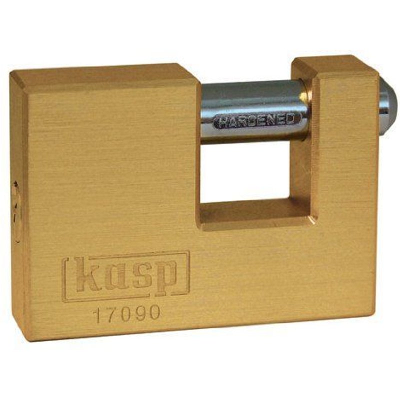 Kasp K17090D Cadenas en laiton Ă volet 90 mm