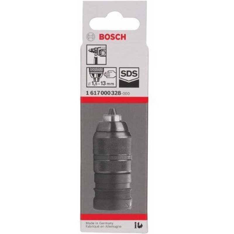 Bosch 1617000328 Mandrin automatique avec adaptateur pour marteau rotatif Bosch
