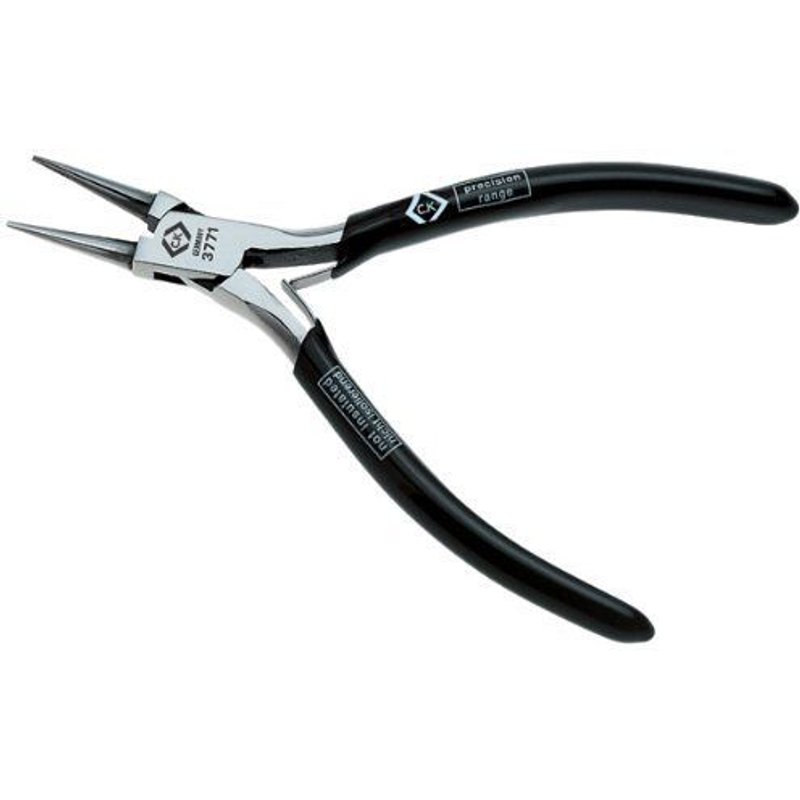 C.K T3771 Pince à becs ronds Mâchoires lisses 120 mm
