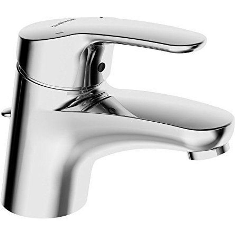 Hansa 1102283 7833814 Mix Mitigeur de lavabo à levier simple avec garniture/tuyau de pression flexible Chromé