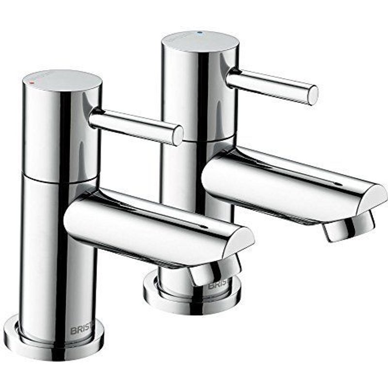 / 1 BTZ Bristan Blitz C 2 robinets pour lavabo Chromé