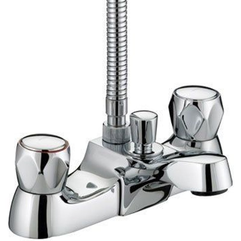 Bristan VAC LBSM C MT Club Mitigeur bain douche chromĂ© avec tĂȘtes en mĂ©tal