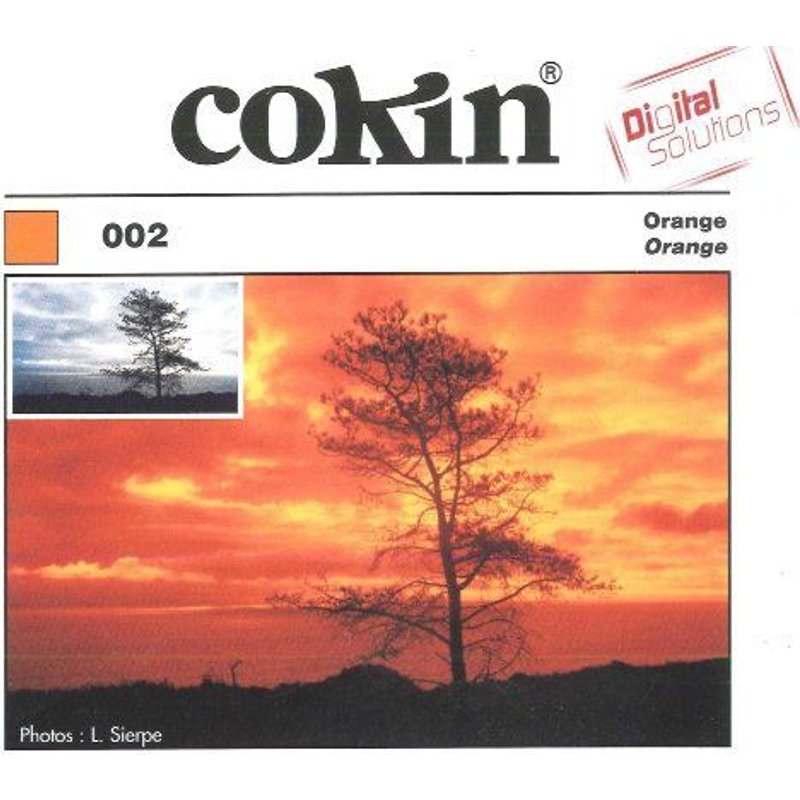 Cokin Filtre carré A Series Orange A002