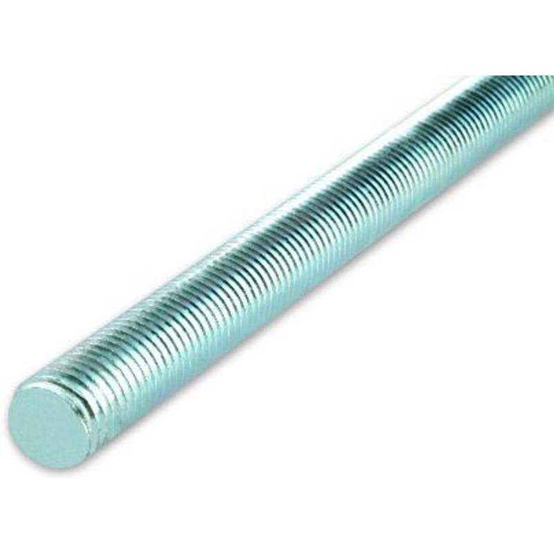 Suki 3093221 Tige filetée 1 mètre Acier zingué M 4 10 Pièce