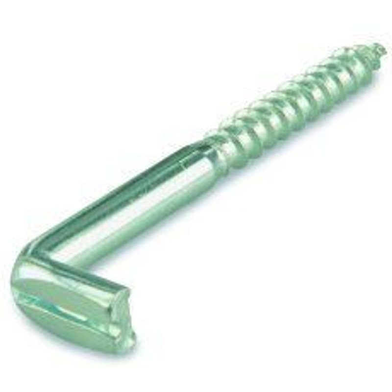 Suki 6175095 Gonds à vis à fente Acier zingué 80 x 5,8 12 pièces