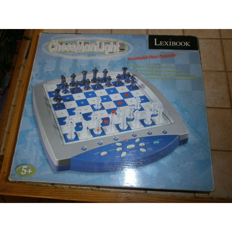 Chessman Light Ordinateur D'échecs Lumineux Lexibook