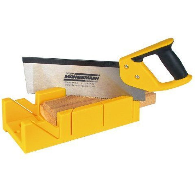 Brueder Mannesmann M30182 Scie à dos avec boite à onglets