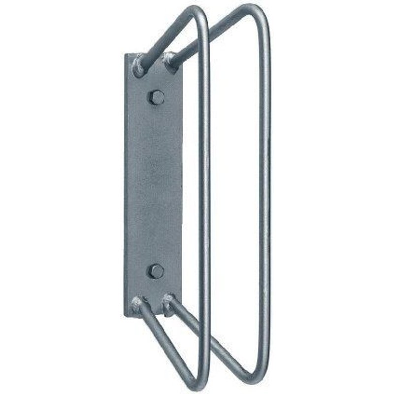 GAH-Alberts 692483 Support de vélo individuel pour VTT, surface galvanisée à chaud, support dans un angle de 90° (Import Allemagne)