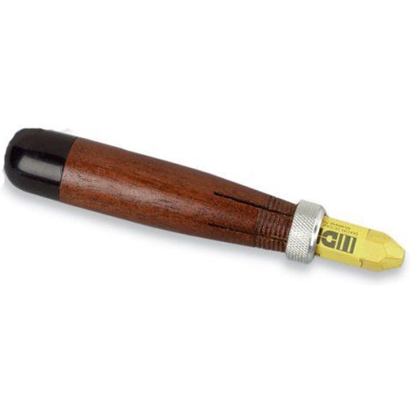 Bon 14-975 Porte-crayon en bois de noyer