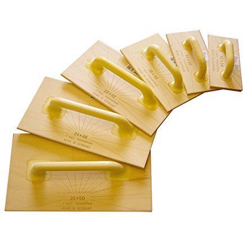 Stubai 436050 Abachi Frottoir en Bois 200 x 360 mm