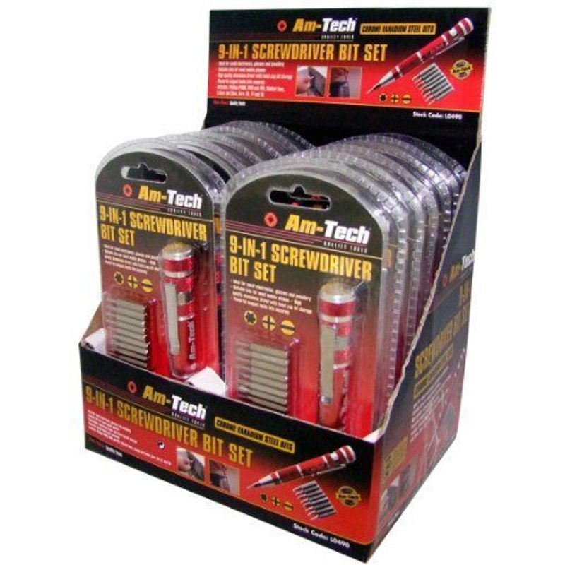 9 en 1 Set de tournevis