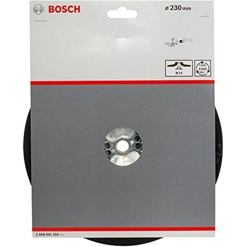 Bosch 2608601210 Plateau de ponçage 230 mm 6 650 tr/min