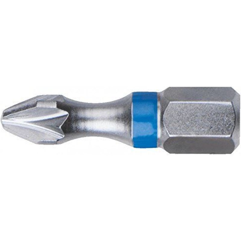 KS Tools 918.3206 Torsionpower Boîte de 5 Embouts de vissage à code couleur PZ1 25 mm 1/4