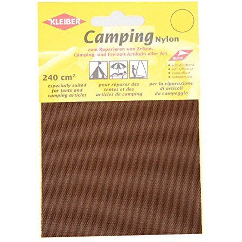 Camping réparation de nylon brun
