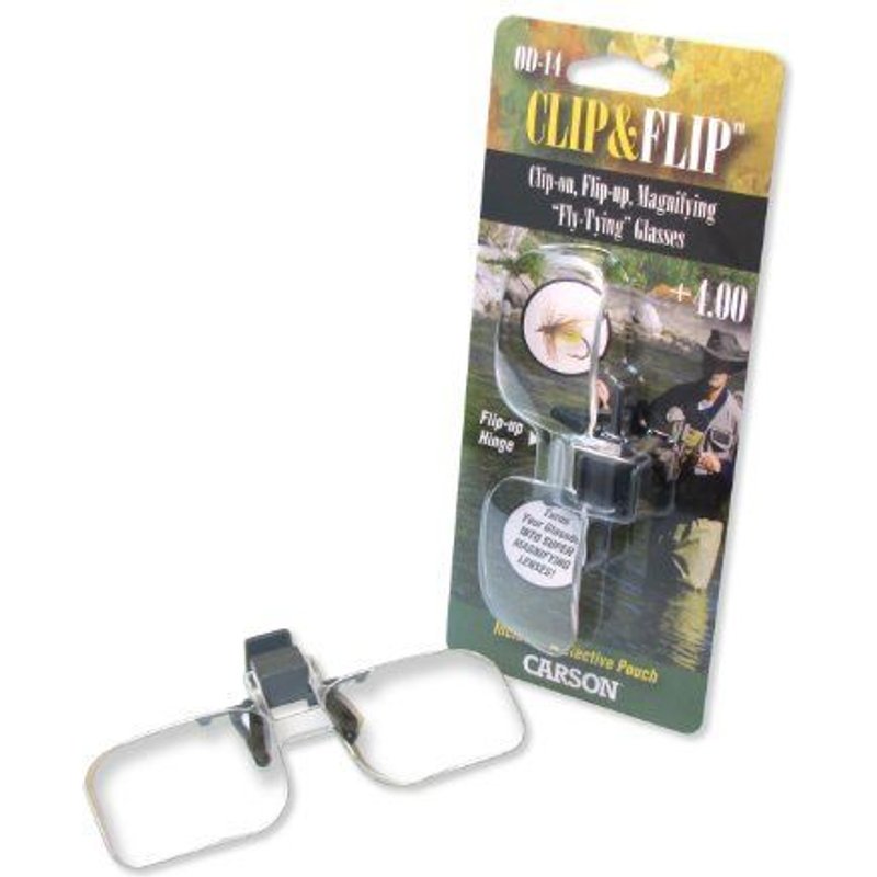 Carson 2x Clip and Flip Power Magnifying Lenses