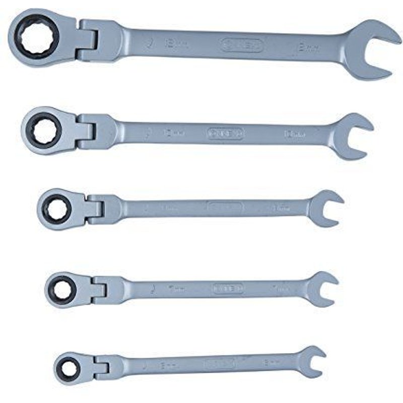 Connex COXB541900 Lot de 5 clés mixtes à fourche et cliquet