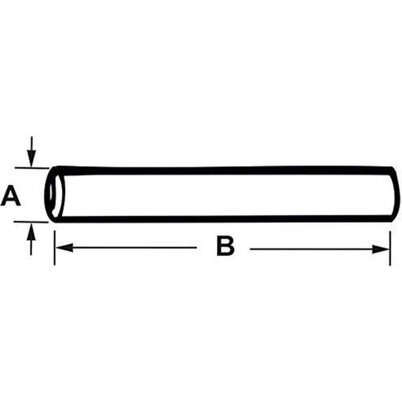 CORNAT T317105 8 x 300 mm Chrome tuyau en cuivre