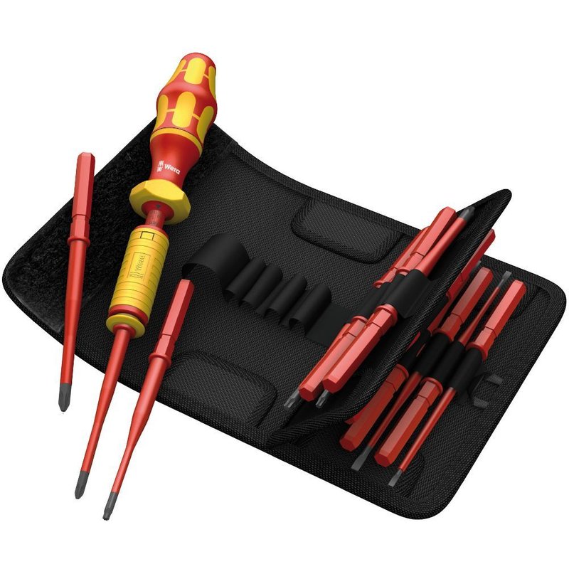 Wera Kraftform Kompakt VDE Torque 1,2 - 3,0 Nm, 15 pièces - 05059291001