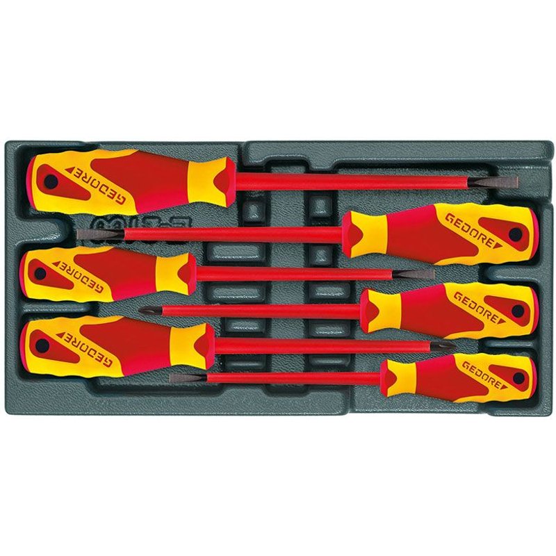 Gedore Jeu de tournevis VDE - 1500 ES-VDE 2170 PZ