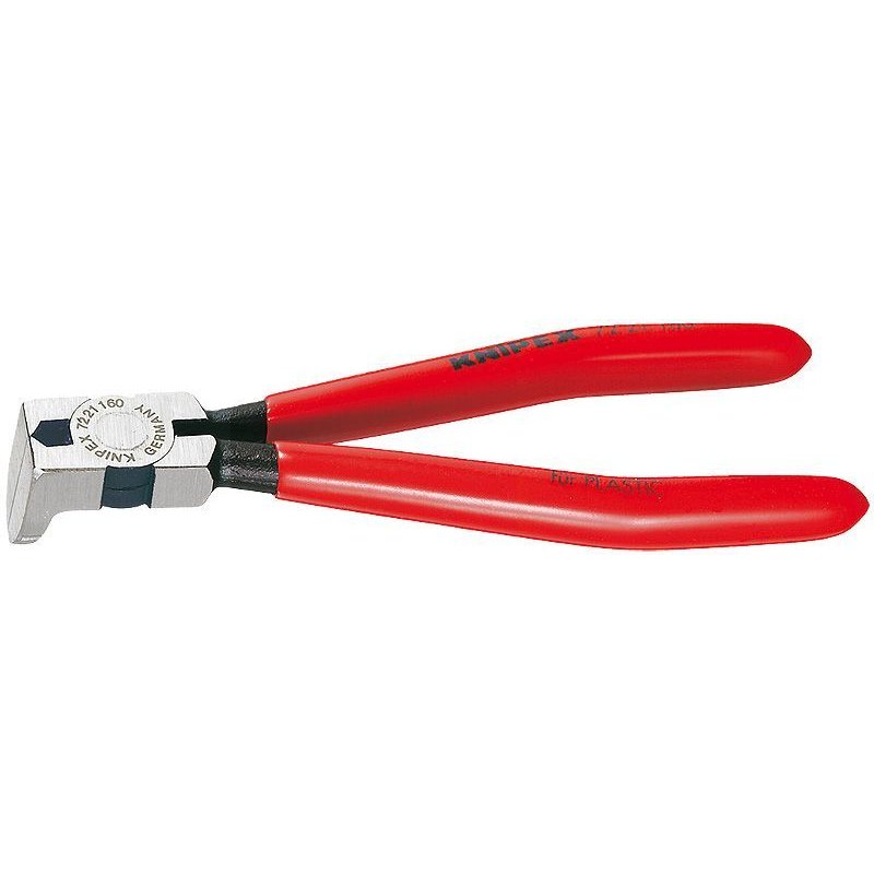 Knipex Pince coupante de côté pour plastique polie gainées en plastique 160 mm - 72 21 160