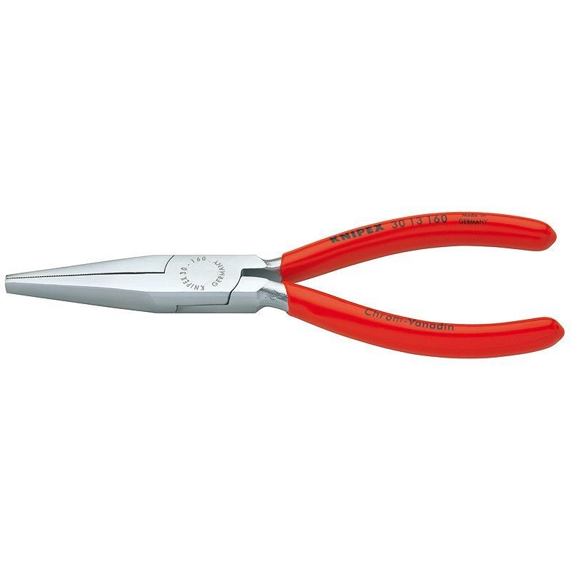 Knipex Pince à becs longs chromée gainées en plastique 140 mm - 30 13 140