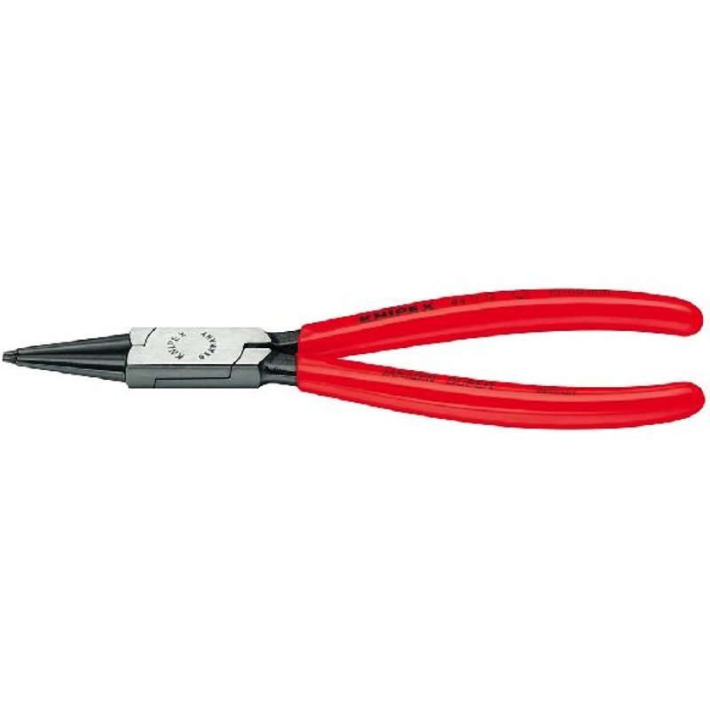 Knipex Pince pour circlips noires atramentisées 140 mm