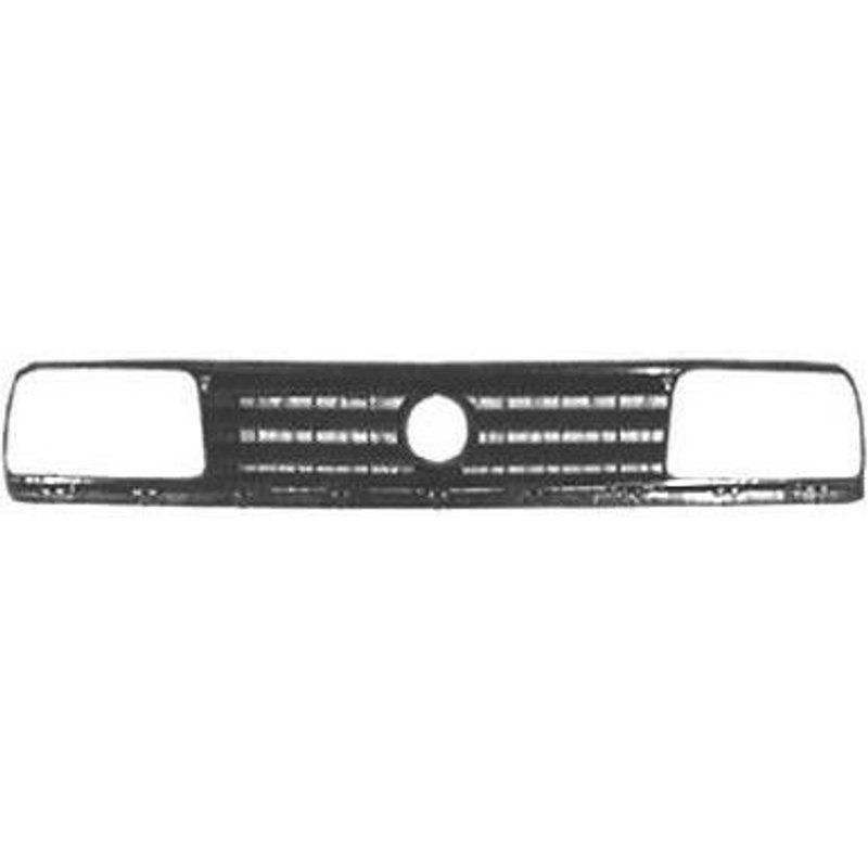 Grille Calandre Noire Pour Volkswagen Jetta Depuis Juillet 1987