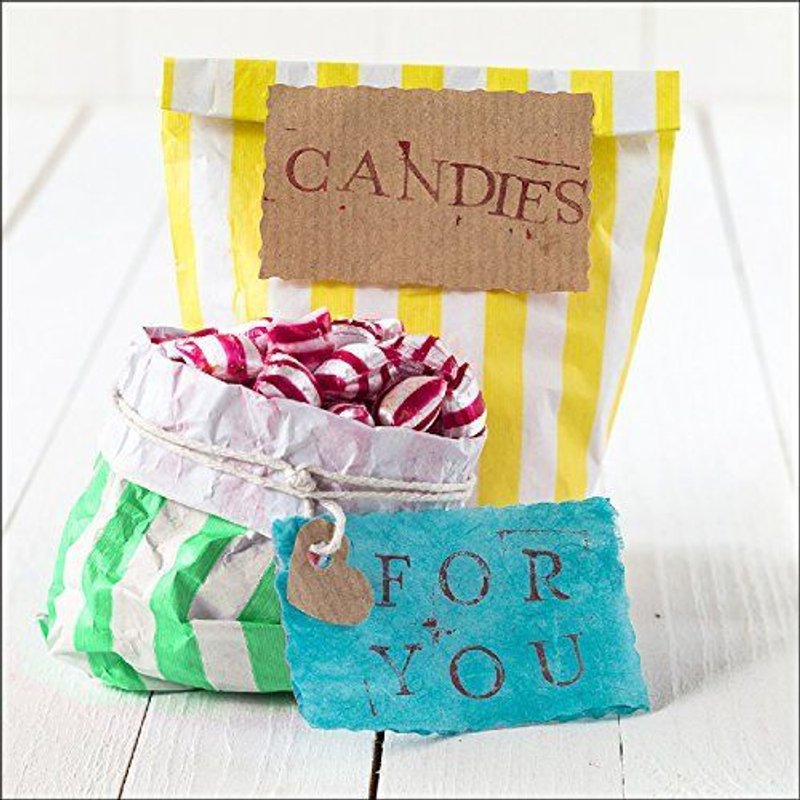 Pro-art-bilderpalette gla780a décoration murale sous verre motif 'candies for you iI'30 x 30 cm