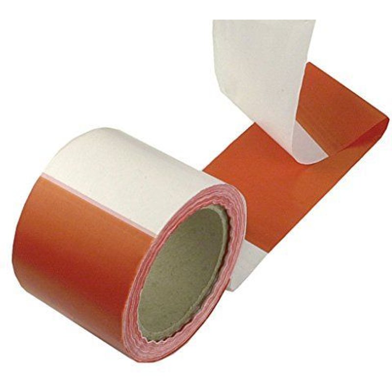 Connex DY2700593 Ruban de délimitation en polyéthylène, 500 m x 80 mm