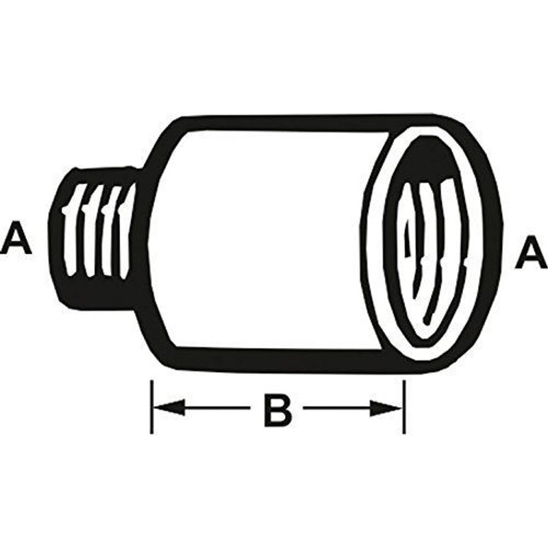 Cornat TEC382500 Rallonge pour robinet 3/4'' x 15 mm