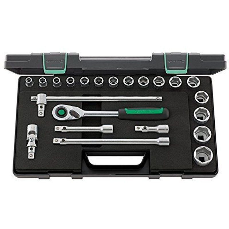 STAHLWILLE de Release Assortiment de 22pièces dans coffret robuste, plastique ABS empilables, 1pièce, 96031480